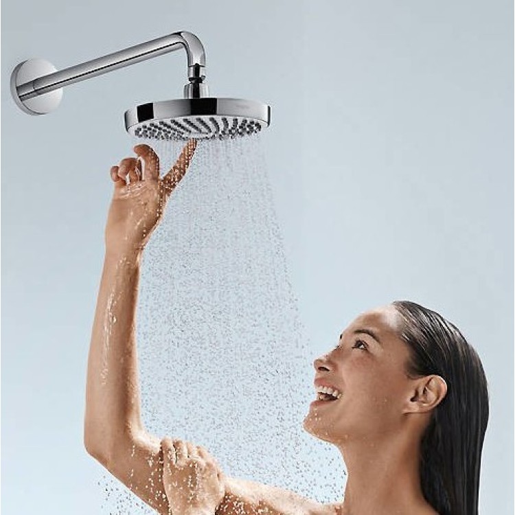 Dušas sistēma Hansgrohe Croma Select S 180 2jet ar termostatu Ecostat S 27295000 hromēts Dušas sistēma Hansgrohe Croma Select S 180 2jet ar termostatu Ecostat S 27295000 hromēts