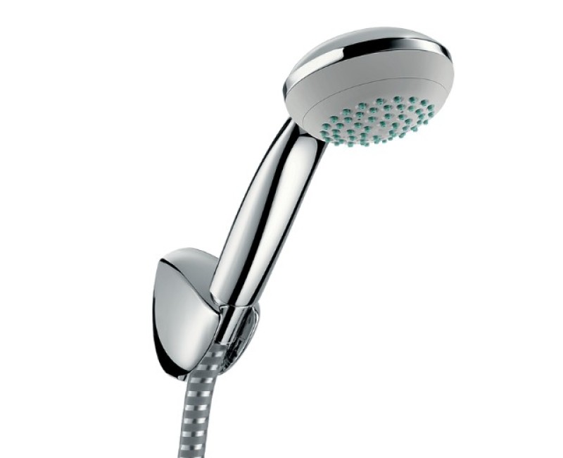 Душевая трубка  Hansgrohe Crometta 85 1jet C Set с держателем и душевым шлангом 1250mm 27576000