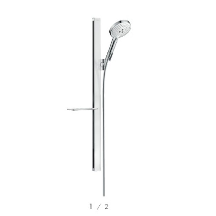 Dušas komplekts Hansgrohe RD Select S120 3j U'E 900mm balts hromēts 27648400 Balts / hromēts Dušas komplekts Hansgrohe RD Select S120 3j U'E 900mm balts hromēts 27648400 Balts / hromēts