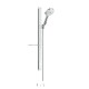 Dušas komplekts Hansgrohe RD Select S120 3j U'E 900mm balts hromēts 27648400 Balts / hromēts Dušas komplekts Hansgrohe RD Select S120 3j U'E 900mm balts hromēts 27648400 Balts / hromēts