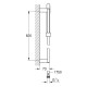 Душевой гарнитур GROHE Euphoria Cube+ 60 см, отделка StarLight® Хром 27891000 Душевой гарнитур GROHE Euphoria Cube+ 60 см, отделка StarLight® Хром 27891000