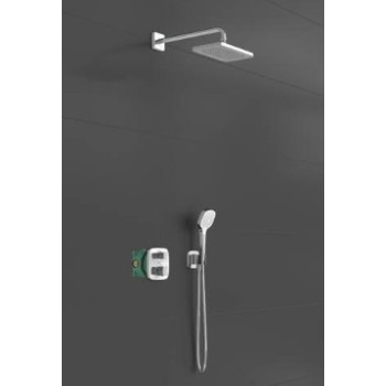 Dušas sistēma Hansgrohe Croma E 280 1jet ar termostatu Ecostat E 27953000 Hromēts