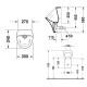 Подвесной унитаз Duravit DuraStyle безводный, Белый Подвесной унитаз Duravit DuraStyle безводный, Белый