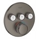 Dušas maisītājs GROHE Grohtherm SmartControl ar termostatu Iebūvējams, StarLight apdare Warm Sunset 29121AL0