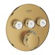 Dušas maisītājs GROHE Grohtherm SmartControl ar termostatu Iebūvējams, SmartControl, Long-Life apdare Brushed Cool Sunrise 29121GN0 Dušas maisītājs GROHE Grohtherm SmartControl ar termostatu Iebūvējams, SmartControl, Long-Life apdare Brushed Cool Sunrise 29121GN0