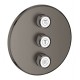 Dušas maisītājs GROHE Grohtherm SmartControl Iebūvējams, FastFixation/QuickFix, Brushed Hard Graphite 29122AL0 Dušas maisītājs GROHE Grohtherm SmartControl Iebūvējams, FastFixation/QuickFix, Brushed Hard Graphite 29122AL0