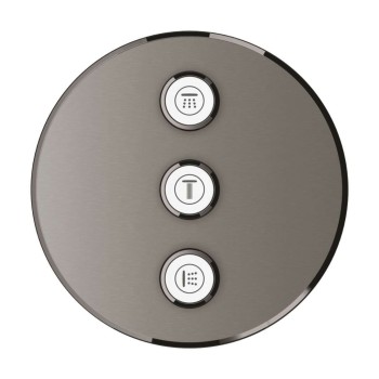 Dušas maisītājs GROHE Grohtherm SmartControl Iebūvējams, FastFixation/QuickFix, Brushed Hard Graphite 29122AL0