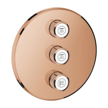 Dušas maisītājs GROHE Grohtherm SmartControl Iebūvējams, SmartControl, Long-Life apdare Warm Sunset 29122DA0