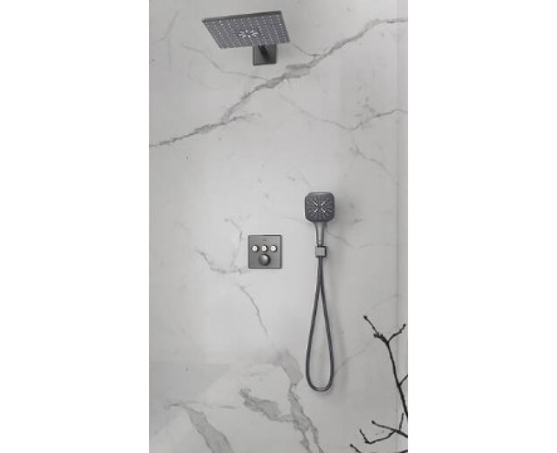 Vannas / Dušas maisītājs Grohe Grohtherm SmartControl iebūvējams 3 izvadi, brushed Hard Graphite  29126AL0