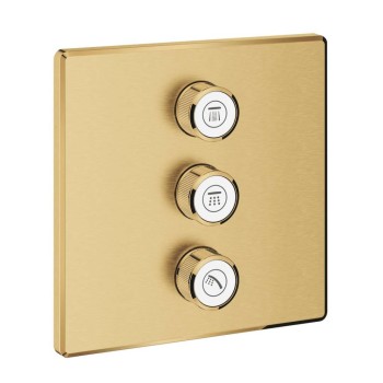 Dušas maisītājs GROHE Grohtherm SmartControl Iebūvējams, SmartControl, Long-Life apdare Brushed Cool Sunrise 29127GN0