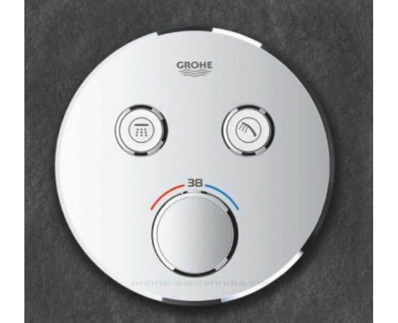 Vannas / Dušas maisītājs Grohe SmartControl iebūvējams 2 izvadi, hromēts  29145000