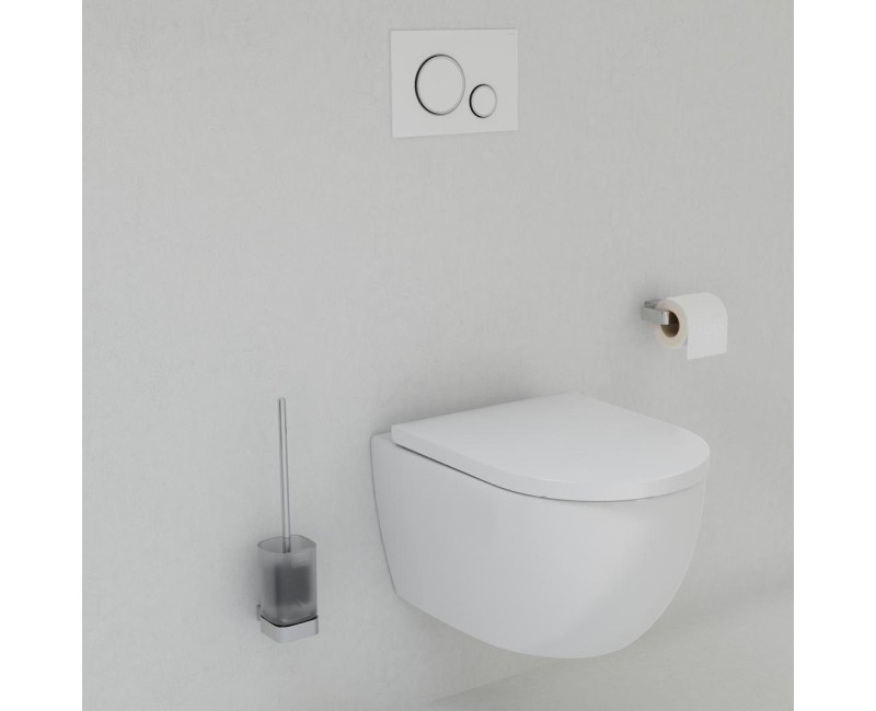 Piekaramais pods Kielle Oudee Rimless ar vāku Soft Close 30102000