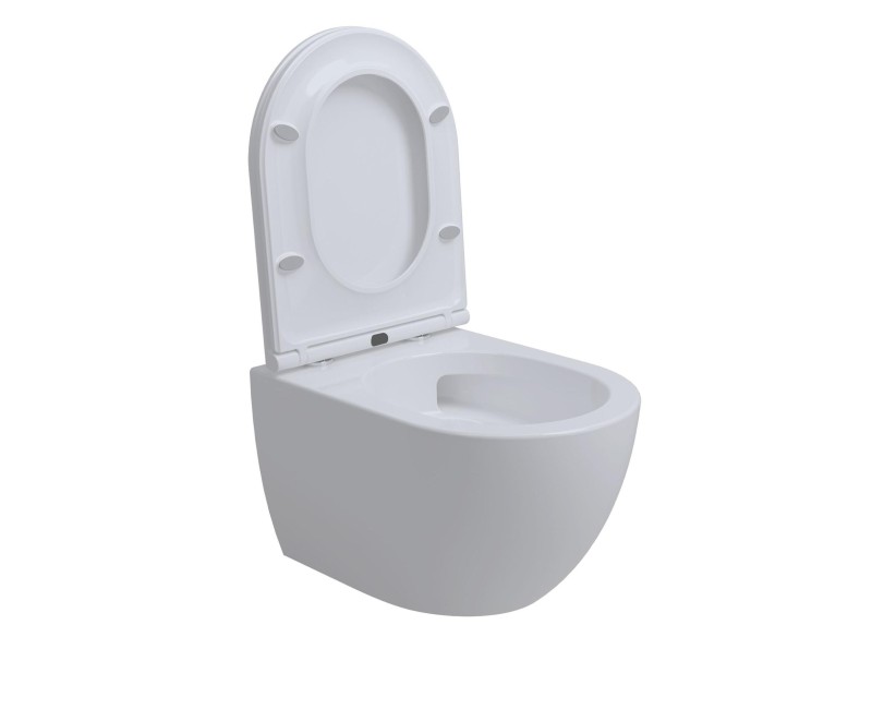 Piekaramais pods Kielle Oudee Vortex Rimless ar Vāku Soft Close