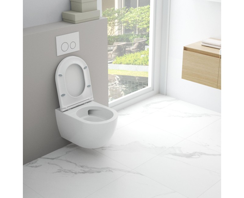 Piekaramais pods Kielle Oudee Vortex Rimless ar Vāku Soft Close