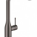 Virtuves maisītājs GROHE Essence izvelkamu galvu PVD apdare hard graphite 30270A00