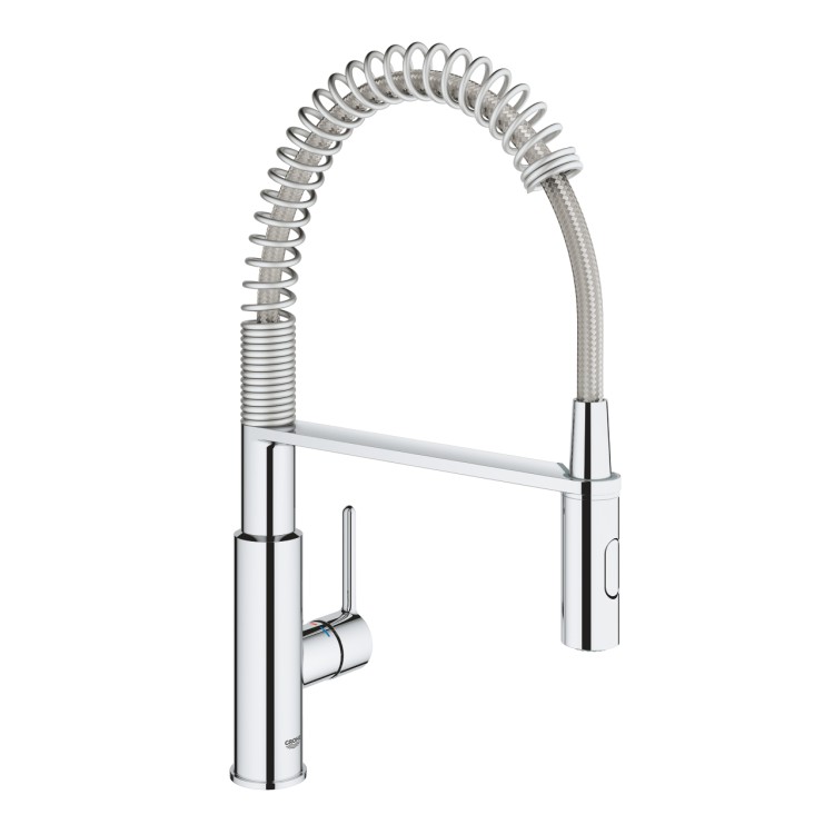 Virtuves maisītājs Grohe Get ar lokanu izvadu Hromēts 30361000 Virtuves maisītājs Grohe Get ar lokanu izvadu Hromēts 30361000