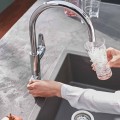 Grohe Blue Pure EuroSmart смеситель для кухонной раковины с фильтром, хром 30499000