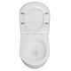 Tualetes poda komplekts Kielle Genesis piekaramais pods Oudee Rimless, rāmis ar Baltu pogu Gemini I un SoftClose Vāku Tualetes poda komplekts Kielle Genesis piekaramais pods Oudee Rimless, rāmis ar Baltu pogu Gemini I un SoftClose Vāku