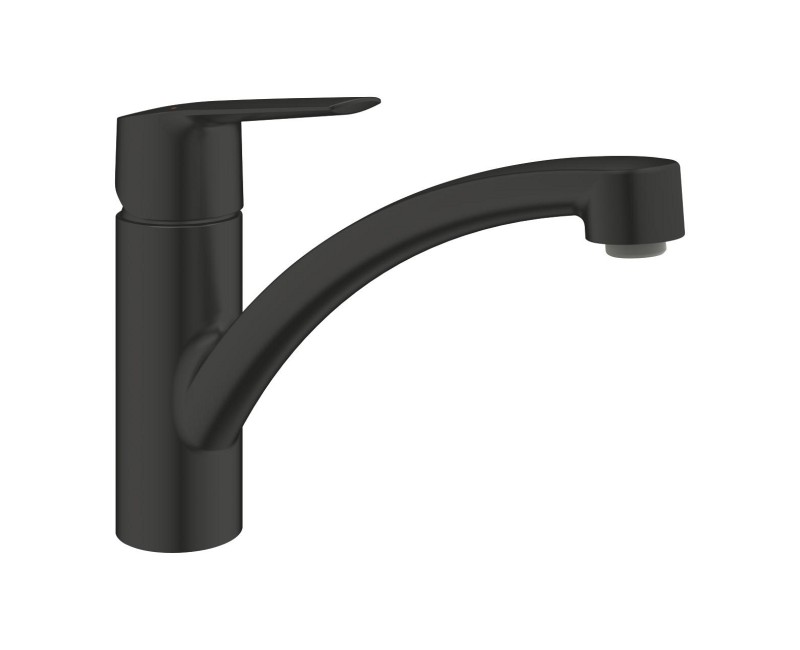 Смеситель для кухонной раковины Grohe QuickFix Start, черный матовый 305302432