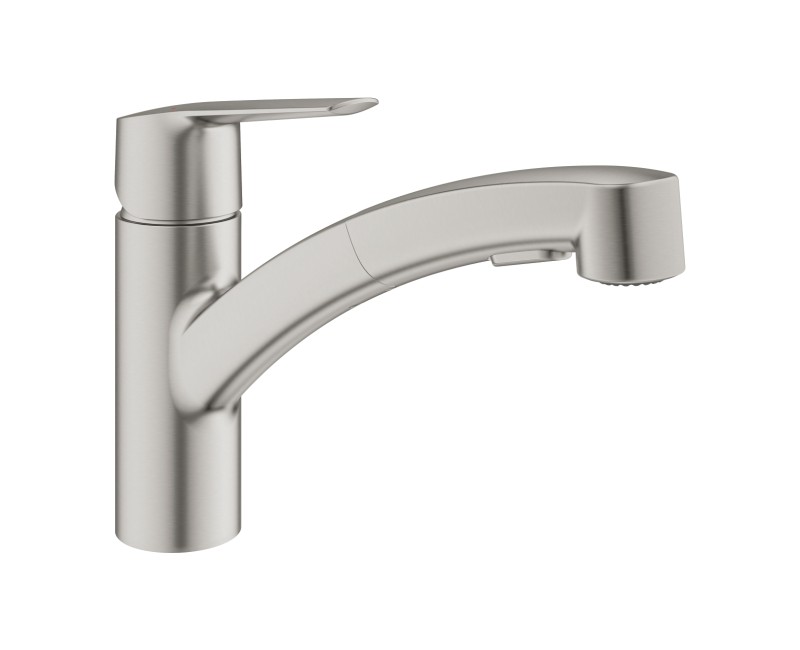 Смеситель для кухни Grohe Start Выдвижной Supersteel 30531DC1