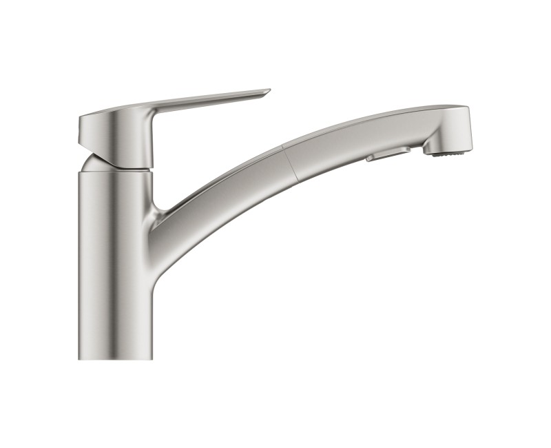 Смеситель для кухни Grohe Start Выдвижной Supersteel 30531DC1