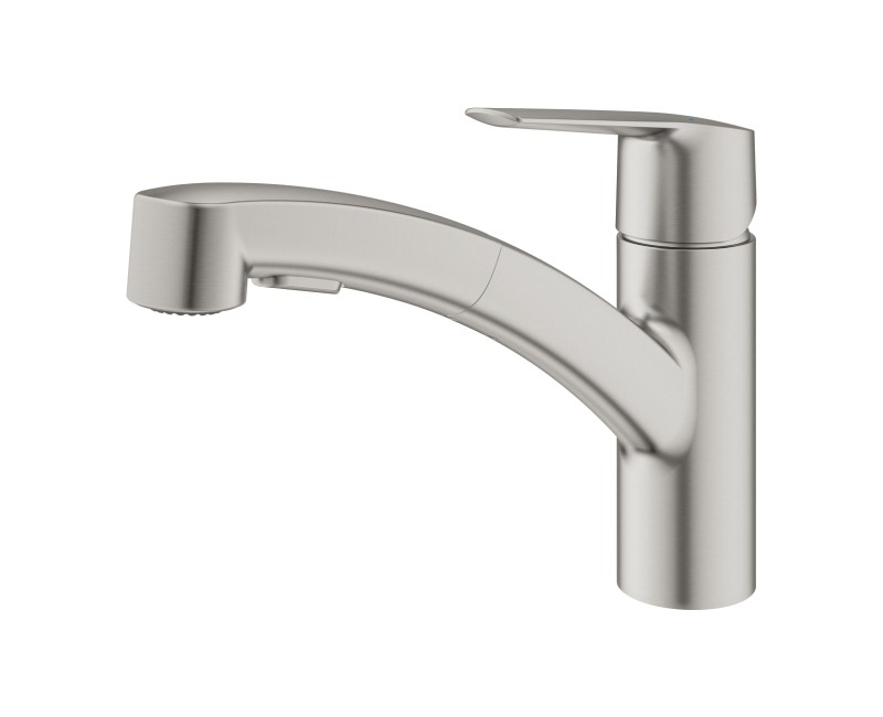 Смеситель для кухни Grohe Start Выдвижной Supersteel 30531DC1