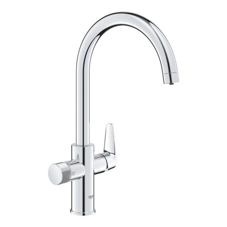Virtuves maisītājs Grohe Blue Pure BauCurve filtrētam ūdenim Hromēts 30580000 Virtuves maisītājs Grohe Blue Pure BauCurve filtrētam ūdenim Hromēts 30580000