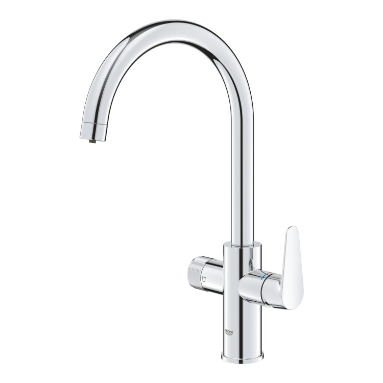 Virtuves maisītājs Grohe Blue Pure BauCurve filtrētam ūdenim Hromēts 30580000 Virtuves maisītājs Grohe Blue Pure BauCurve filtrētam ūdenim Hromēts 30580000