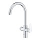 Virtuves maisītājs Grohe Blue Pure BauCurve filtrētam ūdenim Hromēts 30580000 Virtuves maisītājs Grohe Blue Pure BauCurve filtrētam ūdenim Hromēts 30580000