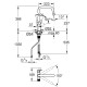 Virtuves maisītājs Grohe Blue Pure Start filtrētam ūdenim Hromēts 30595DC0 Virtuves maisītājs Grohe Blue Pure Start filtrētam ūdenim Hromēts 30595DC0