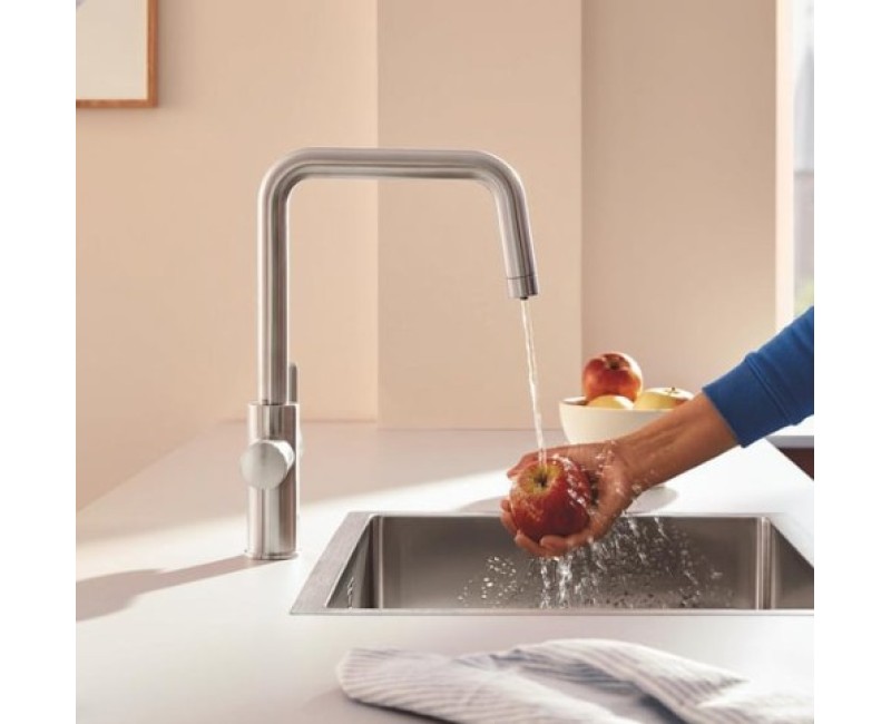 Смеситель для кухни Grohe Blue Pure StartCurve с фильтром Хром 30593000