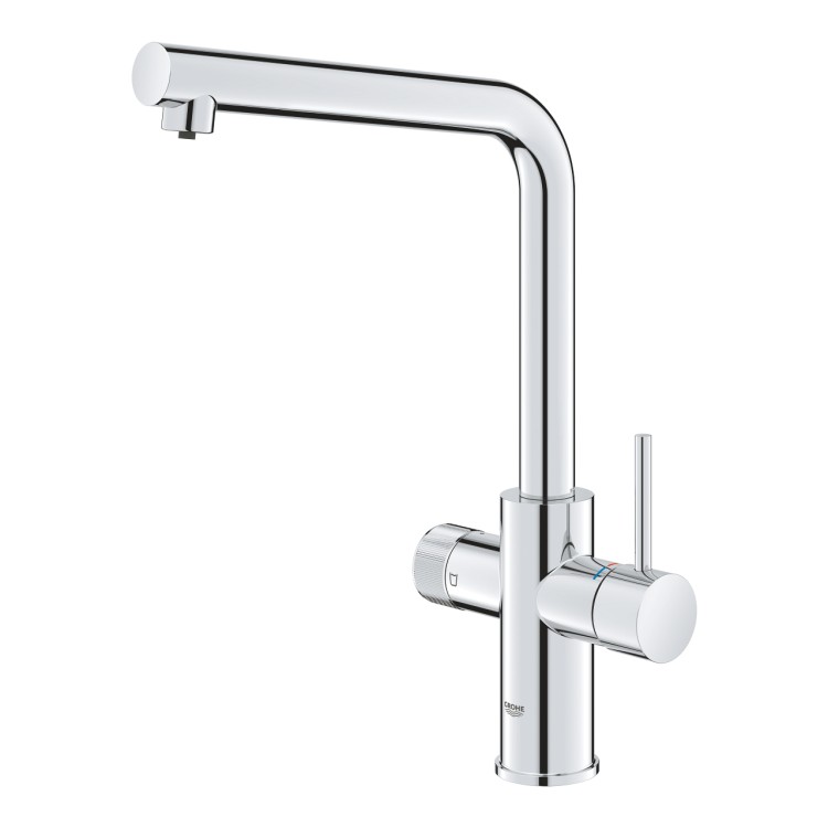 Virtuves maisītājs Grohe Blue Pure Minta filtrētam ūdenim Hromēts 30600000 Virtuves maisītājs Grohe Blue Pure Minta filtrētam ūdenim Hromēts 30600000