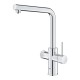 Virtuves maisītājs Grohe Blue Pure Minta filtrētam ūdenim Hromēts 30600000 Virtuves maisītājs Grohe Blue Pure Minta filtrētam ūdenim Hromēts 30600000
