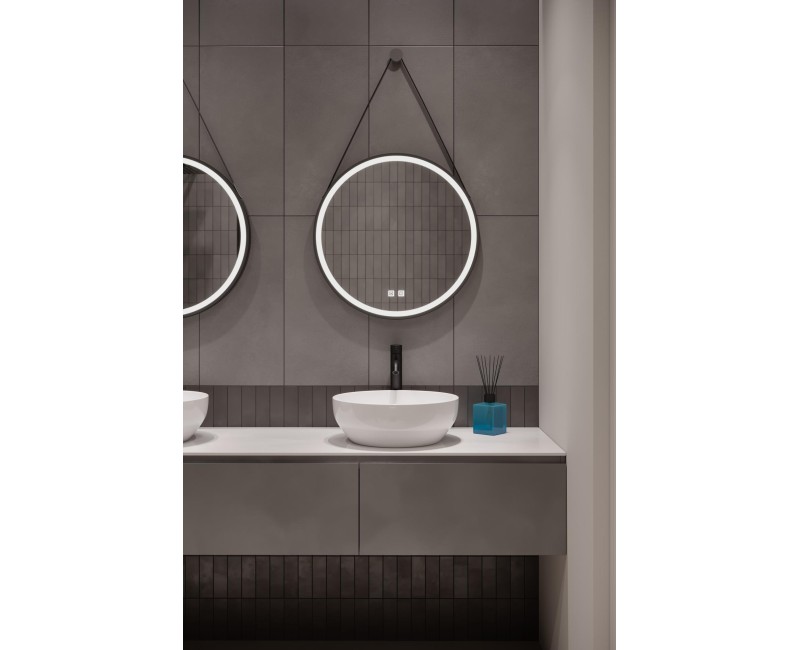 Vannas istabas izlietne Kielle Idolio D40cm uz virsmas Balta