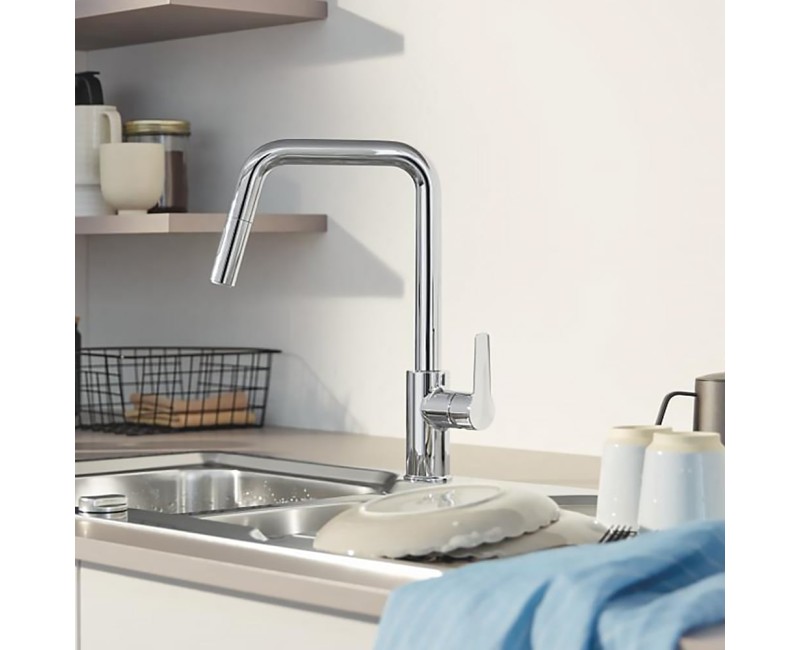 Смеситель для кухни Grohe Star выдвижной Хром 30631000