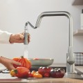Смеситель для кухни Grohe Start Выдвижной Supersteel 30470DC0