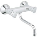 Vannas istabas izlietnes maisītājs Grohe Costa StarLight®no sienas apdare, Hromēts 31187001