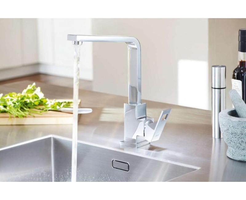 Смеситель для кухни GROHE Eurocube StarLight® отделка хром 31255000