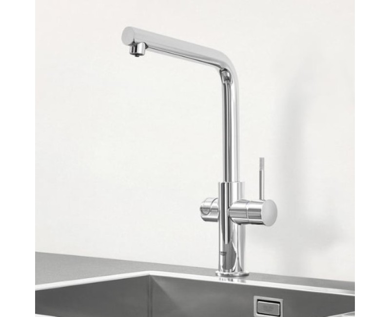 Virtuves maisītājs Grohe Blue Professional ar filtru, izvelkams Hromēts 31326002