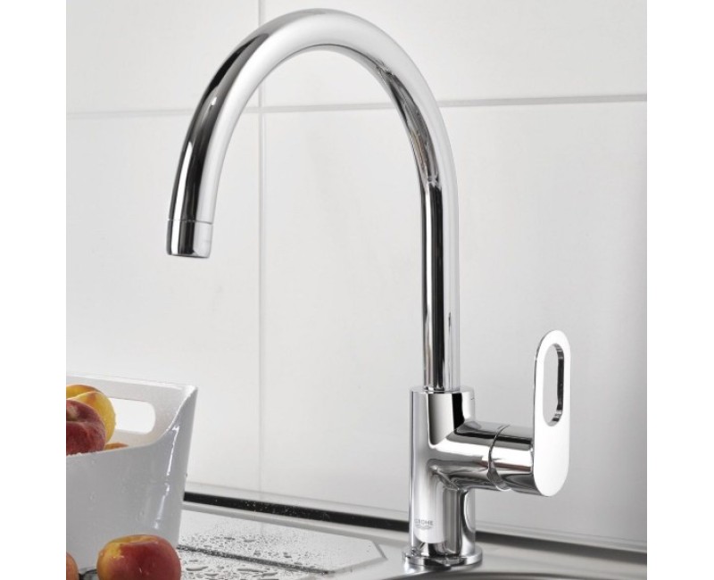 Virtuves maisītājs Grohe BauLoop Hromēts 31368000