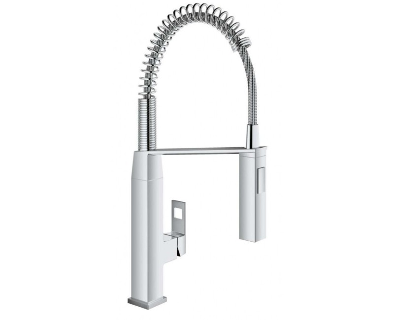 Смеситель для кухни GROHE Eurocube StarLight®, отделка, хром 31395000