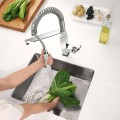 Смеситель для кухни GROHE Eurocube StarLight®, отделка, хром 31395000