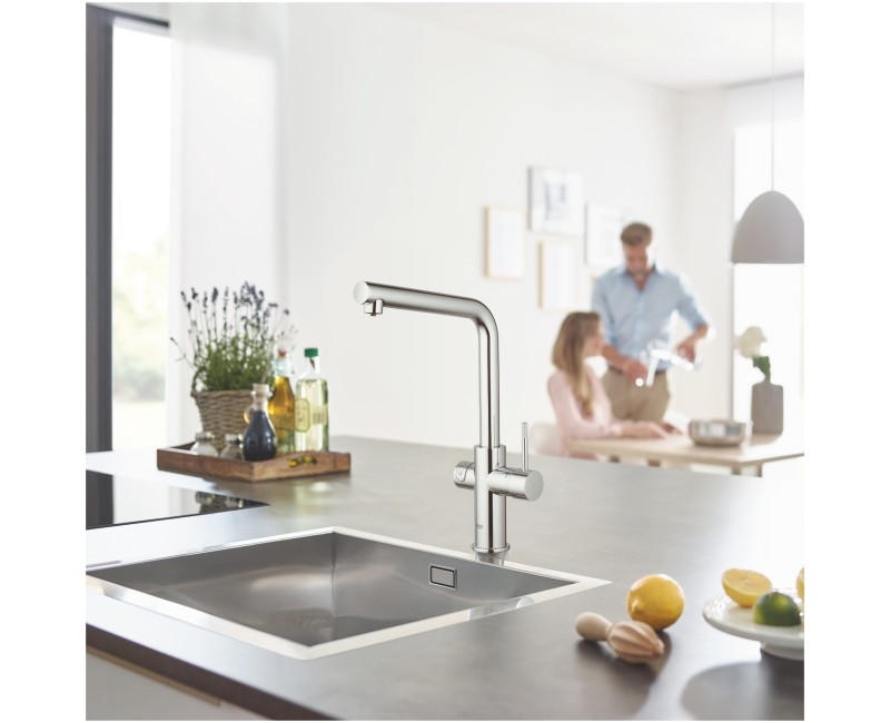 Смеситель для кухни Grohe Blue Home с фильтром Хром 31454001