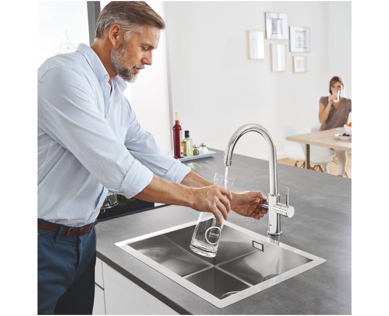 Смеситель для кухни Grohe Blue Home с фильтром Хром 31455001