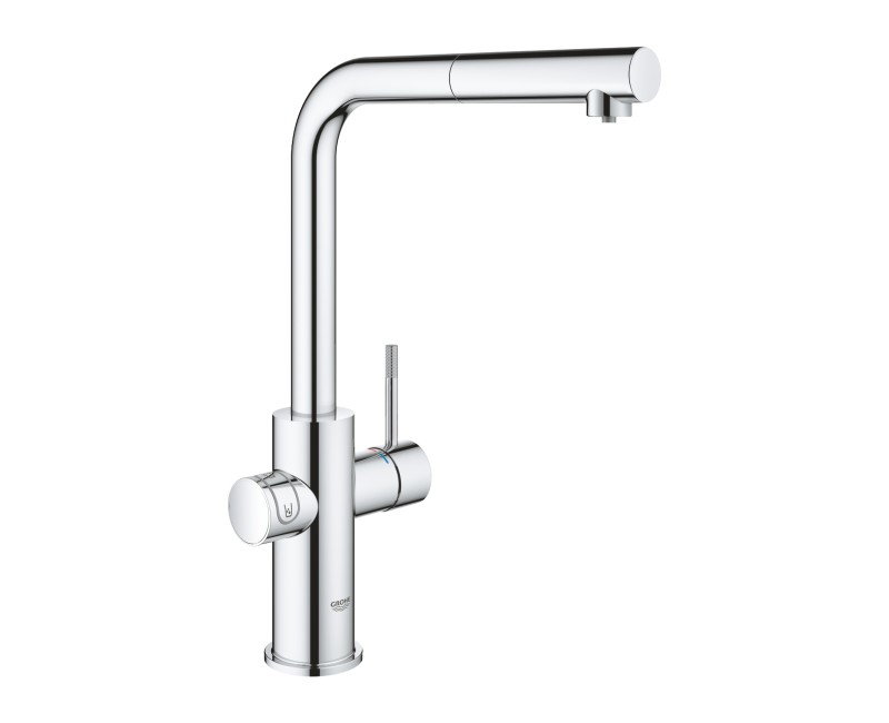 Virtuves maisītājs Grohe Blue Home L ar filtru izvelkams Hromēts 31539000