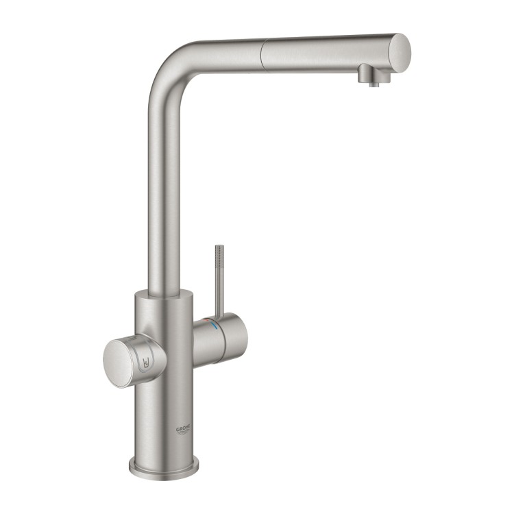Virtuves maisītājs Grohe Blue Home Hromēts 31539DC0 Virtuves maisītājs Grohe Blue Home Hromēts 31539DC0