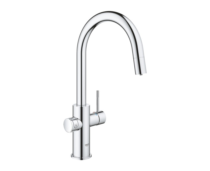 Смеситель для кухни Grohe Blue Home с выдвижным фильтром, хром 31541000