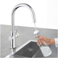 Смеситель для кухни Grohe Blue Home с выдвижным фильтром, хром 31541000