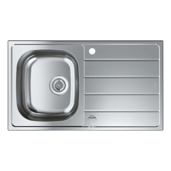 Кухонная мойка Grohe K200 86x50 см с изоляцией Whisper, сатинированная отделка StarLight, полированная нержавеющая сталь 31552SD1
