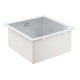 Virtuves izlietne Grohe K700 46x46cm StarLight satīna apdare, Whisper izolācija, pulēts nerūsējošais tērauds 31578SD1 Virtuves izlietne Grohe K700 46x46cm StarLight satīna apdare, Whisper izolācija, pulēts nerūsējošais tērauds 31578SD1
